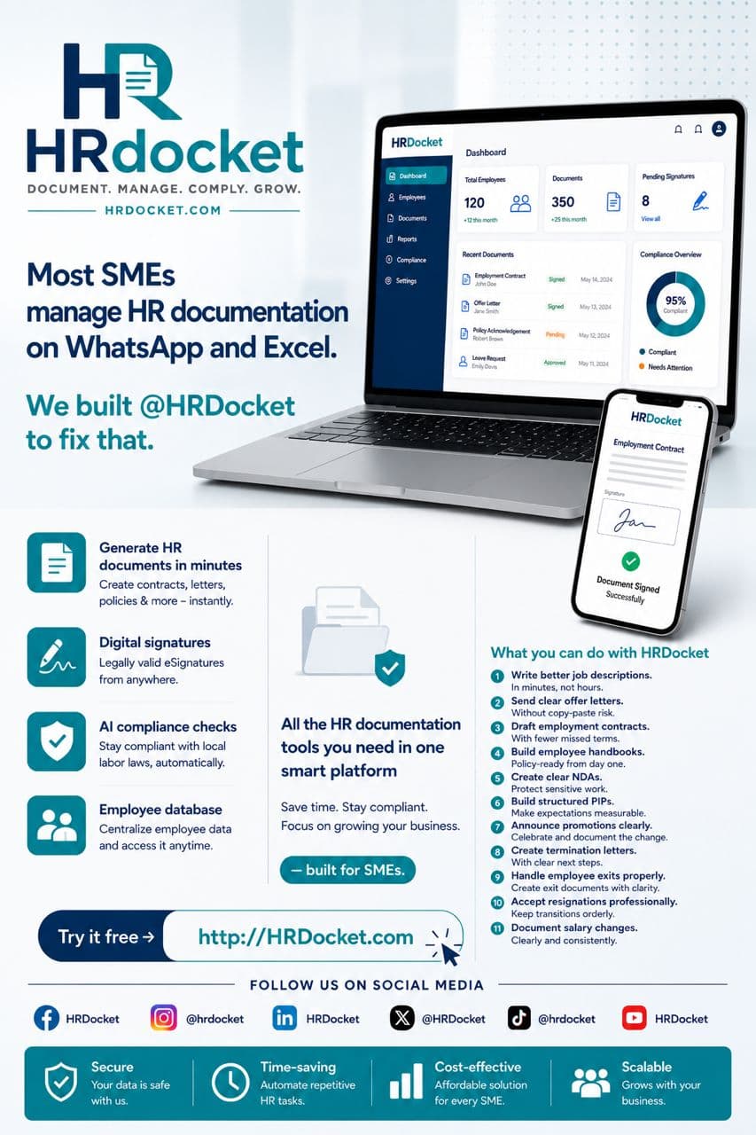 HR Docket Offers More for Business Than PandaDoc, DocuSign, Alternative Document Automation Platforms