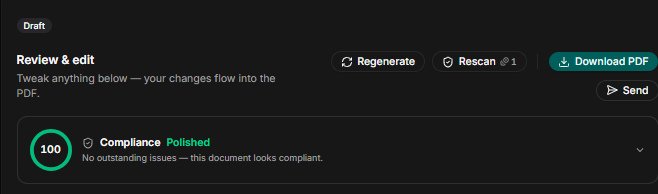 Step 6: Review and Edit